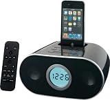 Produkt-Bild: Uhrenradio mit Ipod / Iphone Ladestation, Radiowecker und Docking Station, Wecken mit Ipod / Iphone, Radio oder Signalton, NEU + OVP