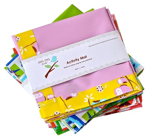 Picture of Cozy Jaq Jaq Bird Splat Mat, Owls AM-2012 (Baby Gym)