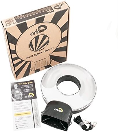 orbis Ring Flash Adapter, softbox, beauty dish. 3-in-1 for beautiful, easy flash with your SLR speedlight