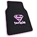 BDK Warner Brothers Supergirl Seat Cover, Floor Mat for Car - Auto Accessories