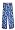 Smurfette Blue Lounge Pants for women - Small