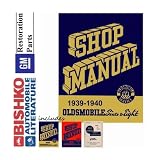 1939 1940 OLDSMOBILE Shop Service & Body Manual CD by Oldsmobile