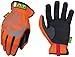Mechanix Wear Hi-Viz FastFit Gloves - High-Visibility Work Gloves - Breathable - For Construction - Durable - Touchscreen Compatible - Hi-Viz Orange - Medium