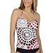 Merona® Women's Scattered Dots Hipster Swim Bottom - Black/Red/White