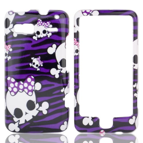 Talon 13982 Phone Case for HTC T-Mobile G2 Vanguard (Vision) (Baby Skull #1) - T-Mobile - 1 Pack - Retail Packaging - Purple