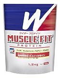 ウイダー  マッスルフィットプロテイン バニラ味 1.2kg
