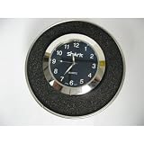 WCI Quality Handlebar Chrome Clock For Motorcycles And Bikes - Aluminum Mount And Installation Kit Included