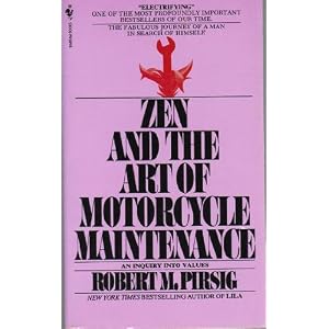 Zen and the Art of Motorcycle Maintenance book cover