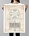 Steves Poster Store Tesla Electric Motor 1888 Patent Art Print Inventor Genius Elon Musk Model S Car Reproduction Nicola (5 x 7)