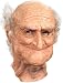 Adult Masks Creepy Wrinkly Old Fart Man Geezer Grandpa Gramps Full Vinyl Mask Theme Party Outfit