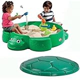 Little Tikes Turtle 4' Round Sandbox with Cover