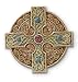 Intricate Celtic Knot Cross Wall Plaque