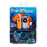 Easy Shot Clip Diving Kit - Ultra Mini Digital Video Camera with 100ft Waterproof Housing and Mask Clip included.