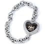 NFL Women's FH-NO Heart Collection New Orleans Saints Watch