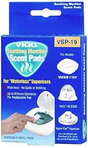 Kaz Incorporated VSP19 6 Count Soothing Menthol Scent Pads