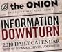 The Onion 2010 Desk Calendar (The Onion Information Downturn)
