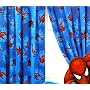 NEW - Marvel The Amazing Spiderman SPIDEYS WEB 66" x 54" Curtains - Includes Tie-Backs!