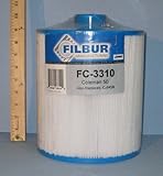 Filbur FC-3310 Antimicrobial Replacement Filter Cartridge for Coleman 100593 Pool and Spa Filter