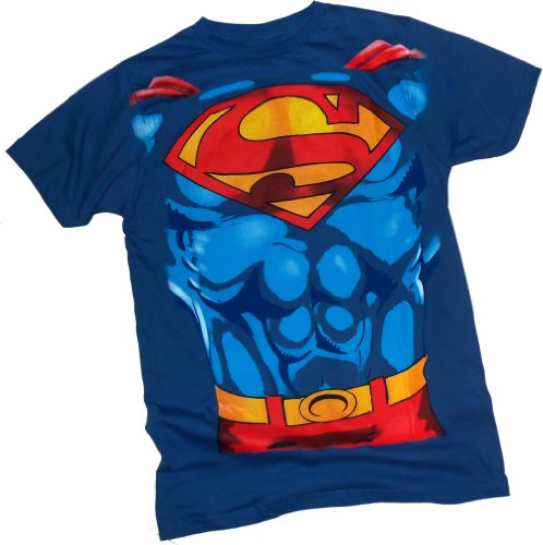  Superman Costume All-Over Print T-Shirt