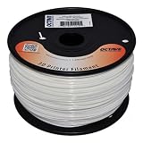Octave 1.75mm White ABS Filament 1kg (2.2lbs) Spool for Reprap, MakerBot, Afinia and UP! 3D Printer