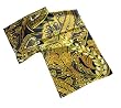 Paisley & Pods w/Rust - Pangborn Design Scarf 11013