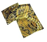 Paisley & Pods w/Rust - Pangborn Design Scarf 11013