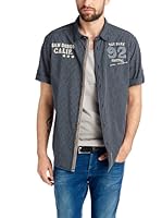 Esprit Camisa Hombre (Azul Oscuro)