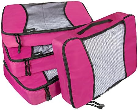 Bagpake 4 Set Packing Cubes-Travel Luggage Packing Organizers-4 Extra large