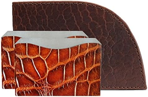 Rogue Wallet RFID Blocking Bison Made Men Wallet w/ 2 RFID Blocking Sleeves, Brown/Alligator Sleeves