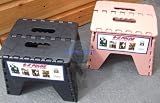 E-Z Foldz Folding Step Stool Black