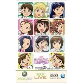 Xbox LIVE 3500 マイクロソフト ポイント カード THE IDOLM@STER 限定バージョン(A)【プリペイドカード】