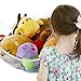 ilovebaby Toys Storage Hammock, Organizer for Stuffed Animals, Toys, Sport Equipment, High Quality Storage Net, XL Size White 70.9 x 47.2