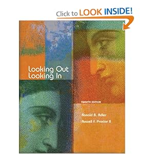 Looking Out, Looking In - Ronald B. Adler 