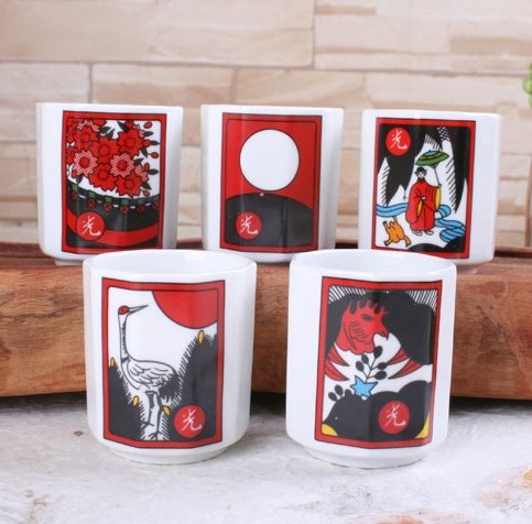 Personalized Shot Glasses Set 5 pcs (Hwatu)