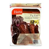 Hartz #97289 Smoked Pig Ears 12 Pack