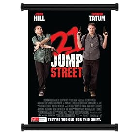 21 Jump Street Movie 2012 Jonah Hill Channing Tatum Fabric Wall Scroll Poster (31" x 45") Inches