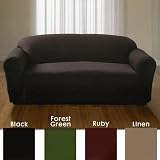 Stretch Jersey Slip Covers - BEIGE - SOFA