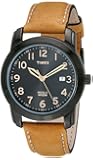 Timex Men's T2P1339J Elevated Classics Watch with Brown Leather Strap