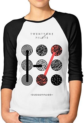 Women's Twenty One Pilots Blurryface Baseball Raglan Shirts Raglan Sleeves Tee