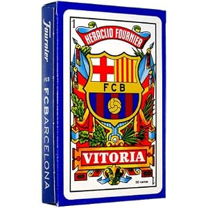 Spanish Games for a Family Reunion / Juegos de Reuniones Familiares: Cartes de FC Barcelona