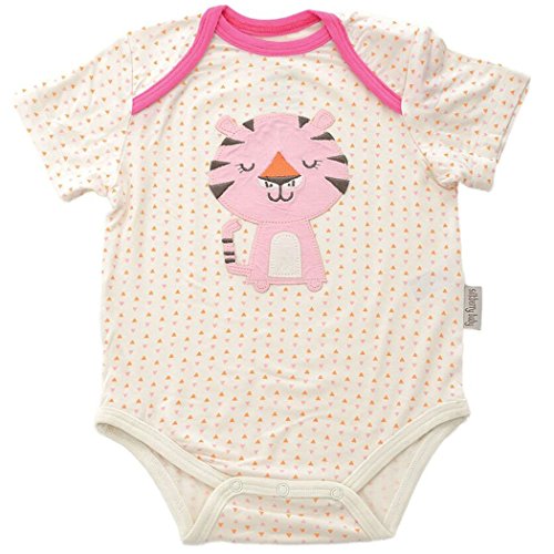 Silkberry Baby Bamboo Unisex-Baby Short Sleeve Bodysuit
