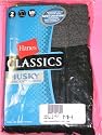 Hanes - Boys Husky Boxers 2 Pack, Grey, Black