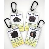 Buy 4-Pack DSLR & SLR Cheatsheets. Pocket sized quick reference cards. Complete... by The Photo Buddy
