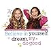 RoomMates RMK2797TB Girl Meets World Believe in Yourself Peel and Stick Giant Wall Decals