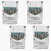 Kansas City Wizards 4 Piece Square Shot Glass Set