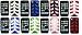 Premium Rubberized Shell Cover with Fishbone Super Grip for Apple iPhone 3G 8GB 16GB (Choose from 8 Styles: Black/White, Blue/White, Blue/Black, Green/White, Pink/Black, Pink/White, Red/Black, Red/White)