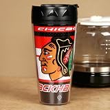 Chicago Blackhawks 16oz. Plastic Travel Mug