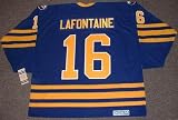 PAT LAFONTAINE Buffalo Sabres 1992 CCM Vintage Throwback Home Hockey Jersey, Medium