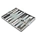 Backgammon set in Aluminium case