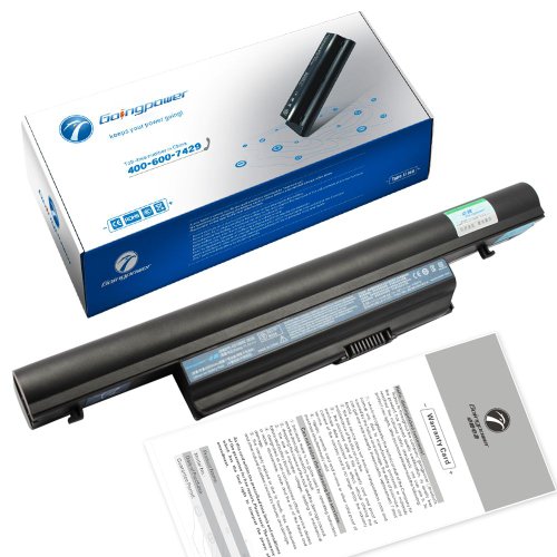 Goingpower 9 cell Battery for Acer Aspire 7739Z 7745Z AS3820T AS3820TG AS3820TZ AS5745P - 18 Months Warranty [li-ion 9-cell 6600MAH] On Sale